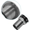 YANYUCB 316 Stainless Steel Thru Hull Fitting with Nut&Custom Gasket