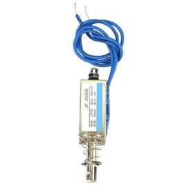 Nimoa Electromagnet - Automation Control 6/12/24V DC 300mA DC Pull Electromagnet 5N Retraction Range 10 mm, JF-0530B (12V)