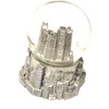Generic Dallas Texas Mini Souvenir Snow Globe Pewter Design Dallas