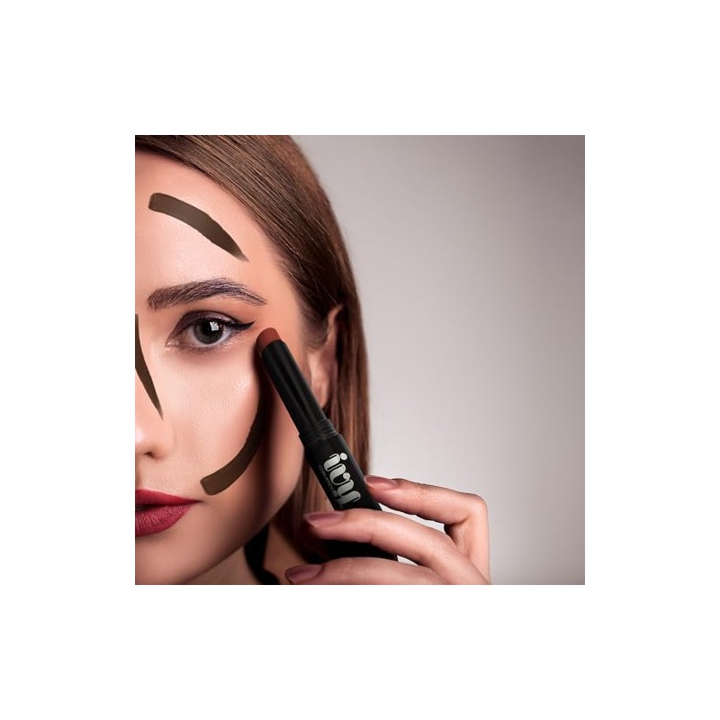 Kit Base Maquillaje Supercover Adara Brocha Cala Contorno Barra Ivy