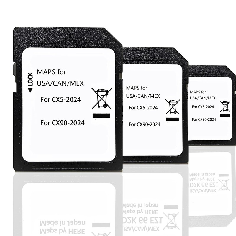 Latest Navigation sd Card Compatible with M***da CX5-2024 CX90-2024