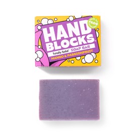 Hand Blocks: Mango & Passionfruit - Cold Processed Natural Soap Bars - Plastic, Palm, SLS, SLES & Paraben Free