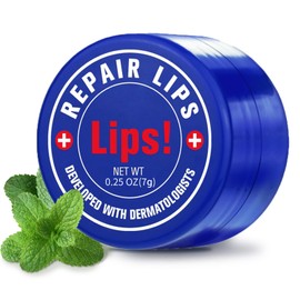 Lip Balm, Mint Fresh Lip Moisturiser, Deeply Hydrates Lip Balm for Dry Cracked Lips, Cooling Lip Care