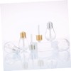 IWOWHERO 10pcs Creative Mini Bulb Shaped Lip Gloss Containers DIY