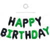 TONIFUL Happy Birthday Balloons Banner 16 Inch Mylar Foil Letters