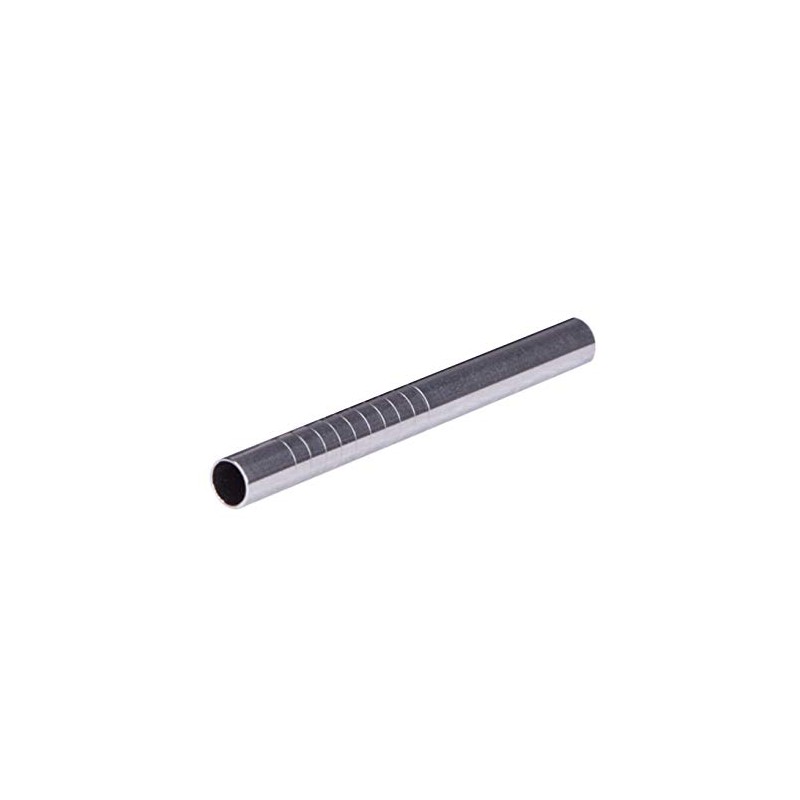 5 Mini Straws 70 mm Hygienic Stainless Steel
