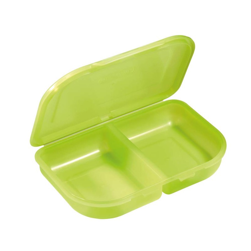 Herlitz 11415296 Lunch Box, Green, Green