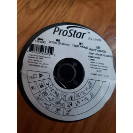 PROSTAR BY LINDE  ER4043 Aluminum MIG Welding Wire 1lb .035" diameter