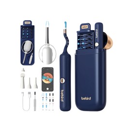 BEBIRD Advanced Ear Cleaning Device with HD Camera, 10MP Endoscope, Safe Tweezers, 11 Ear Scoops, Full ENT Observation Tools for Ear, Nose & Throat, Kids & Adults, Portable with Storage Case