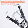 PLATATO 10 Pcs Miter Spring Clamps Kit Spring Loaded Pliers