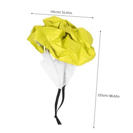 BESPORTBLE Soccer Parachute Resistance Training Equipment Enhance Speed Endurance and Strength for Athletes Durable Portable Running Tool for Workouts