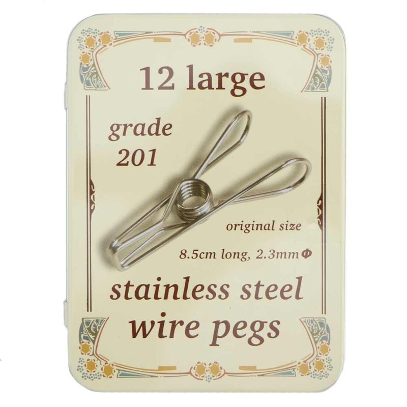 Wire Pegs Stainless Steel Pegs LARGEST & STRONGEST 8.5cm long