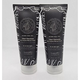 Lot of 2 Tweak'd By Nature Tribal Chocolate All-Purpose Rescue Cream 3 OZ NEW