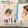 Portable Chess Set with Backpack Promote Children 's Intelligence Game