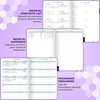 Clever Fox Medical Planner Daily – Health Diary Notebook, Wellness