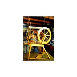 WOODCRAFT Project Paper Plan to Build Small Spinning Wheel - Material Not Included