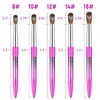 Kolinsky Acrylic Nail Brushes Nail Art Brush for Acrylic Application