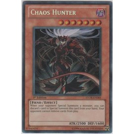 Yu-Gi-Oh! - Chaos Hunter (STOR-EN085) - Storm of Ragnarok - Unlimited Edition - Secret Rare
