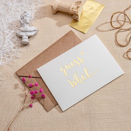 CJ&M Pregnancy Announcement Card. Surprise Reveal for Grandma, Daddy, Auntie, Grandad, Nan, Uncle, New Baby