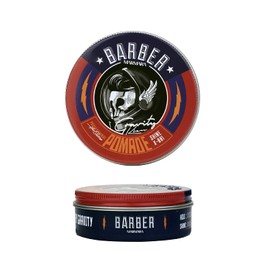BARBER MARMARA POMADE Hair Wax 100 ml | Medium Hold | High Shine | Wet Look Wax | Modelling Wax | Hair Pomade | Barbershop Hair Gel Men | Styling Cream | Very High Shine