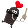 macaroni edge mascot key case monster key holder key holder