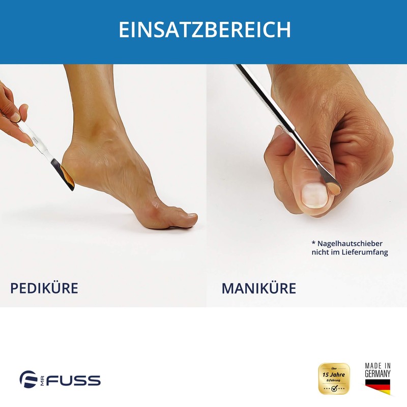 Mr. Fuss Starter Kit - 5 Pieces Callus Remover System