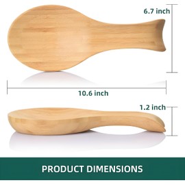 Ceramic Spoon Rest Cooking Spoon Rest Wooden Cooking Utensils Spoon Holder