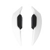 1 Pair Motorcycle Winglets, Universal Aerodynamic Wing Spoiler for Motorcycle,