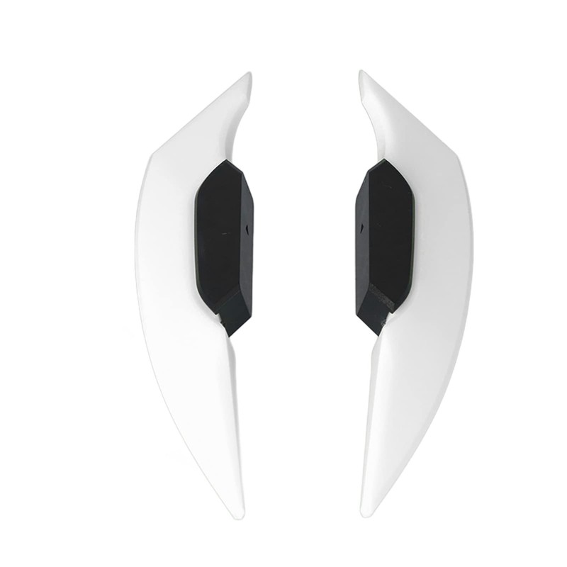 1 Pair Motorcycle Winglets, Universal Aerodynamic Wing Spoiler for Motorcycle,