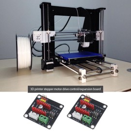 VGOL 2pcs 3D Printer Stepper Motor Drive Board 42 Stepper Motor Expansion Board 3D Printer Control Shield Module Compatible with A4988 DRV8825