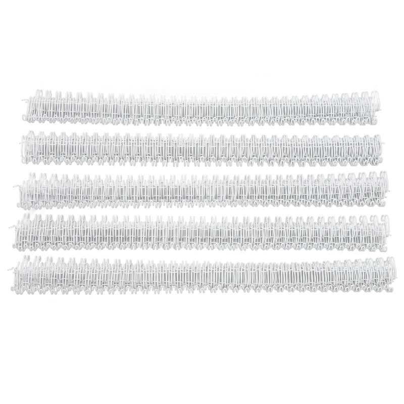 Pack of 100 Double Loop Wire Binding Combs, 60 Sheet