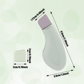 Silicone Nose Blackhead Remover, Black Head Remover Scraper Deep Clean Skin Pore Spatula Blackhead Remover Tools Face Spatula Deep Clean Master for Remove Facial and Nose Blackhead