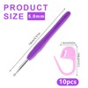 Crochet Hook 5 mm Crochet Hooks with Ergonomic Soft Grip