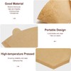 MUZTINTE #4 Cone Coffee Filters,100 Count (Pack of 1)，4 Coffee