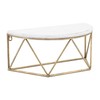 Sagebrook Home 16" L 8" W 7" H Gold-Toned Metal