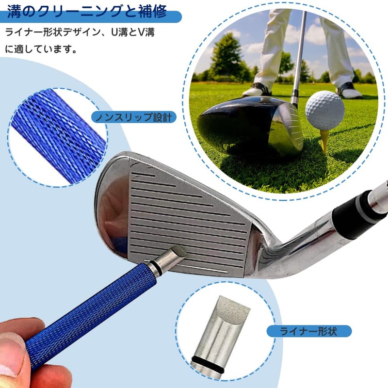 Golf Club Groove Sharpener, Set of 1, Maintenance Tool, For