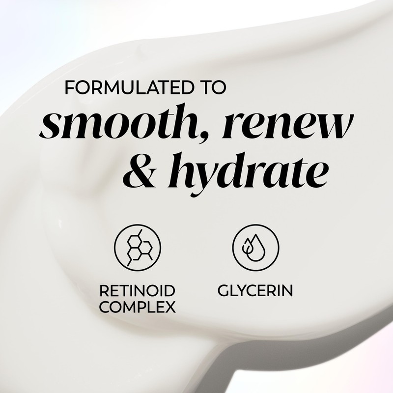Olay Retinol Face Moisturizer, Smooth & Renew Cream for Women,