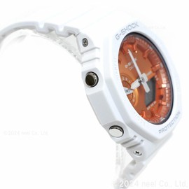 Casio Watch GMA-S2100WS-7AER, White, Ribbon