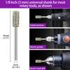 12PCS Diamond Grinding Bit Compatible with Dremel, Stone Carving Set