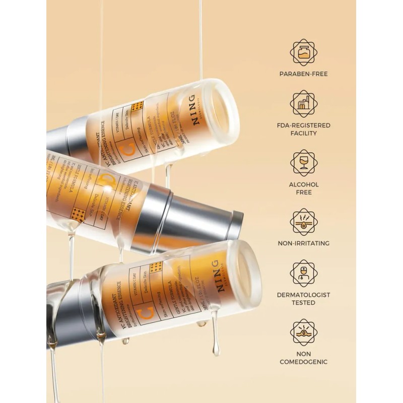 Ning Dermologie Vitamin C Serum With Niacinamide & Ethyl