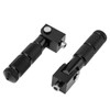Windance 8mm M8 Passenger Foot Supports Pedals, 90 Degree Foldable