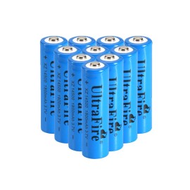 UltraFire 10pcs 14500 Battery 3.7V UltraFire 1800mAH  Rechargeable Batteries Cell