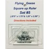Bloc Loc Flying Geese Square Up Ruler Set #5