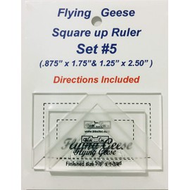 Bloc Loc Flying Geese Square Up Ruler Set #5