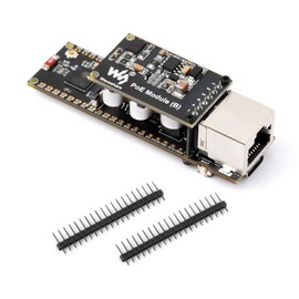 KLAYERS ESP32-S3R8 Ethernet Development Board with Wi-Fi, Bluetooth, PoE Power, Camera Interface for OV2640/OV5640, Pico-Compatible, Ideal for IoT, Image Capture, Smart Home & AI Projects