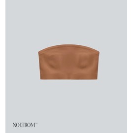 Noltrom | Brasier Strapless sin Relleno. Sujetador Antideslizante sin Costuras para Mujer. Bralette Invisible sin Tirantes. (MX/US, Alfa, Grande, Regular, Regular, Estándar, Kase)