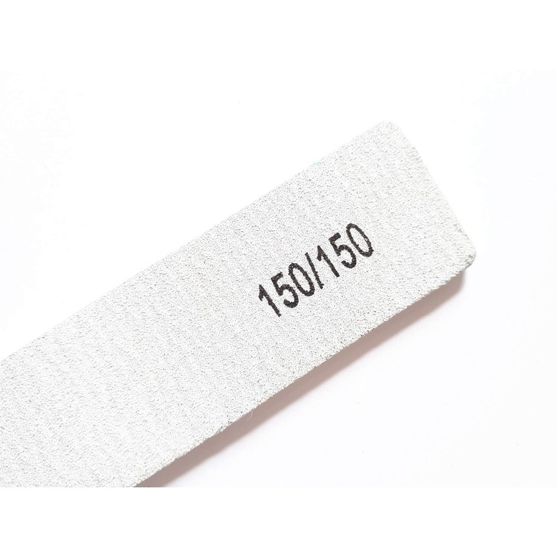 8X Nail Files Zebra Shape Square (Rectangle) Chose GRIT Double