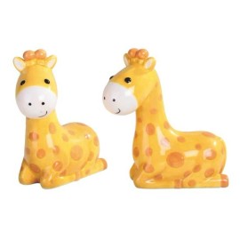 FC Design 2 PC Salt & Pepper Shakers Figurines Ornament Home Decor Unique Gift - Giraffe 3 1/2" H