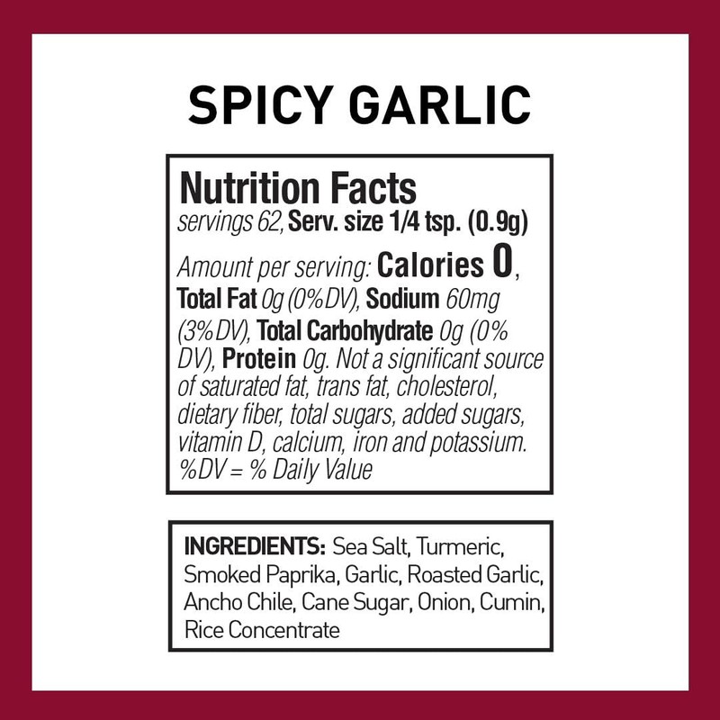 Spice Hunter Spicy Garlic Rub, 2 Ounce (Pack of 3)