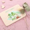 Spruchreif Breakfast board made of beech wood, wooden board with